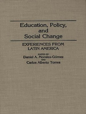 cover image of Education, Policy, and Social Change